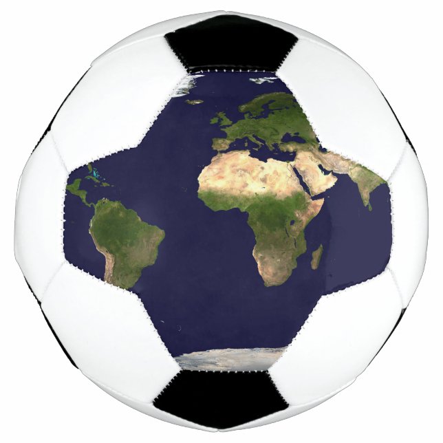 Ballon De Foot Monde entier - Planète Terre (Devant)