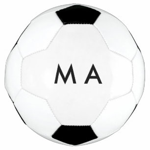 Ballon De Foot Monogramme simple ajoutez votre lettre de nom homm