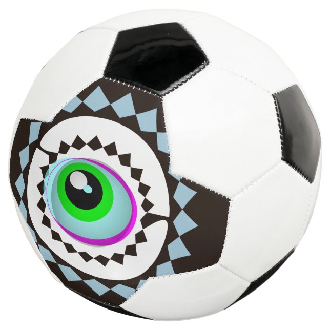 Ballon De Foot Monster Oeil Sur La Balle Déplaisant Soccer Ball (3/4)