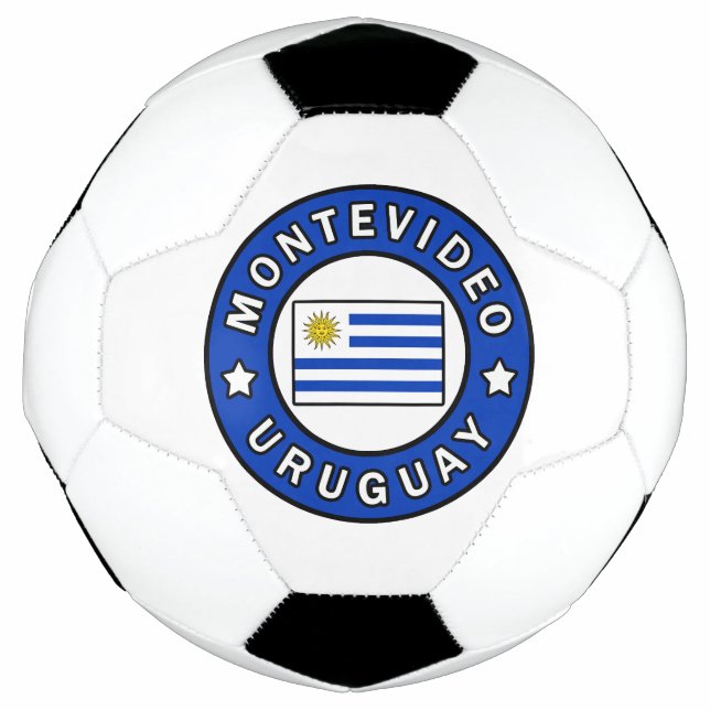 Ballon De Foot Montevideo Uruguay (Devant)