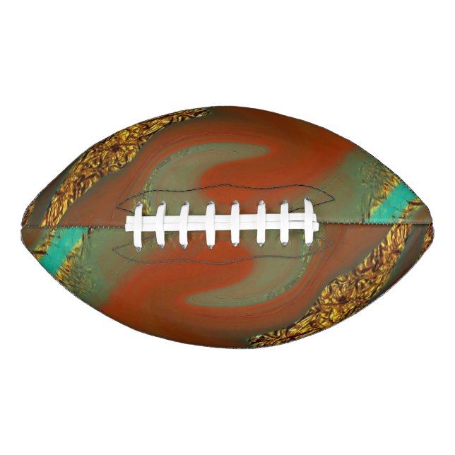 Ballon De Foot motif abstrait (Devant)