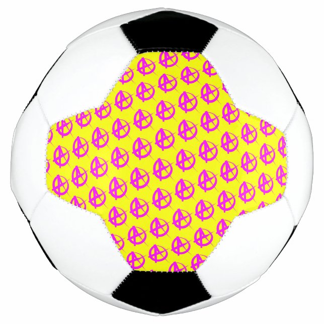Ballon De Foot Motif anarchique (Devant)