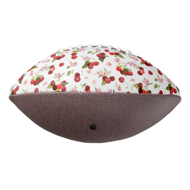 Ballon De Foot Motif Cerise 1 (Tourné à 270°)