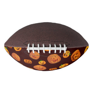 Ballon De Foot Motif Citrouille Halloween Jack-O-Lantern