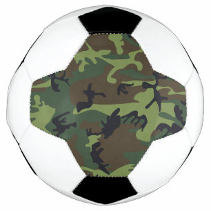 Ballon De Foot Motif de camouflage vert, motif militaire, armée