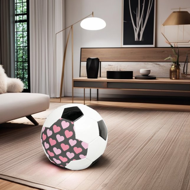 Ballon De Foot Motif de coeur d'amour moderne (Créateur téléchargé)