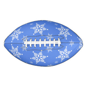 Ballon De Foot Motif de flocons de neige, Flakes blancs, Neige, B