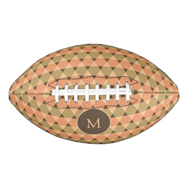 Ballon De Foot Motif de triangles (Devant)