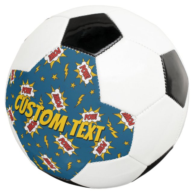 Ballon De Foot Motif d'effet sonore de bande dessinée (3/4)