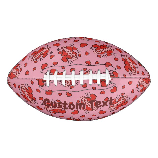 Ballon De Foot Motif d'effet sonore de bande dessinée (Devant)