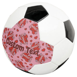 Ballon De Foot Motif d'effet sonore de bande dessinée