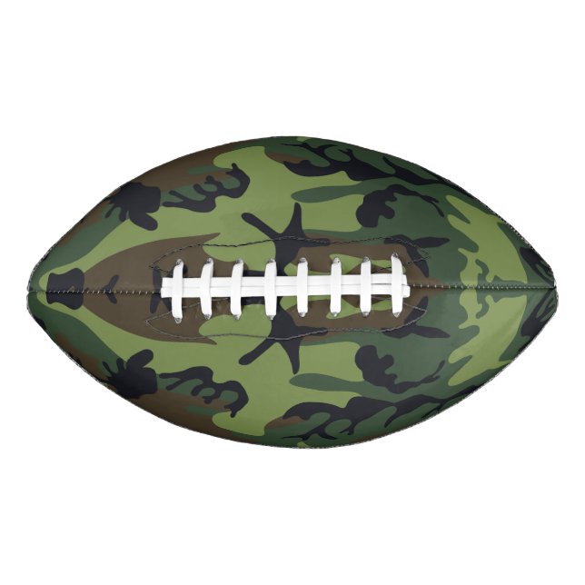 Ballon De Foot Motif du Camouflage Vert, Motif militaire, Armée (Devant)