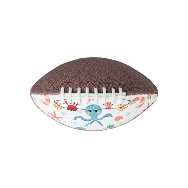 Ballon De Foot Motif du monde marin (Devant)
