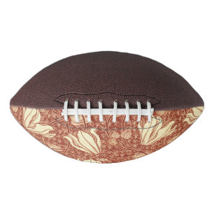 Ballon De Foot Motif floral Red Lily de style William Morris