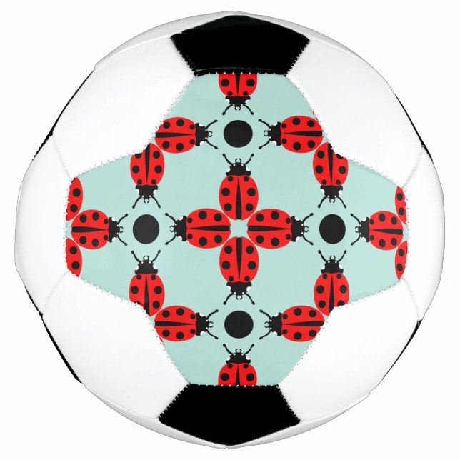 Ballon De Foot Motif Ladybug (Devant)