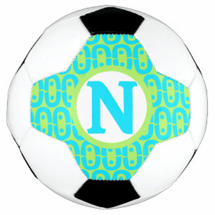 Ballon De Foot motif moderne et coloré