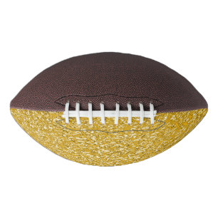 Ballon De Foot Motif PUR d'éclaboussure d'OR + votre texte/photo