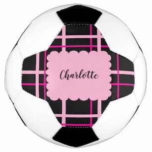 Ballon De Foot Motif rayé cool