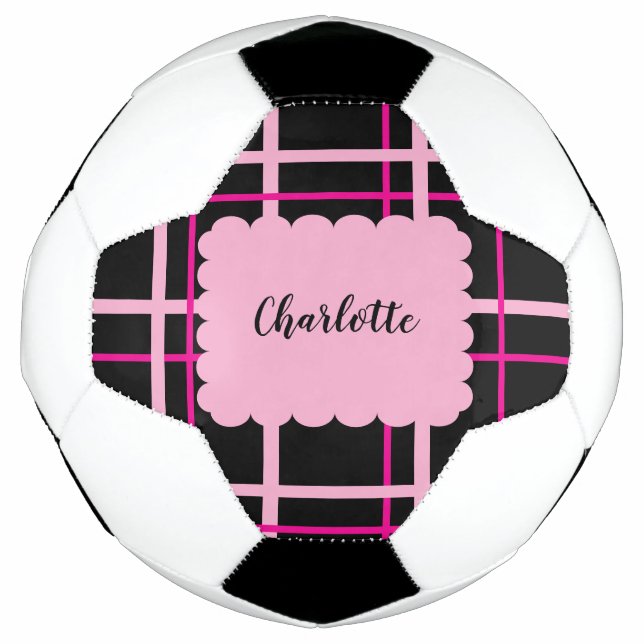 Ballon De Foot Motif rayé cool (Devant)