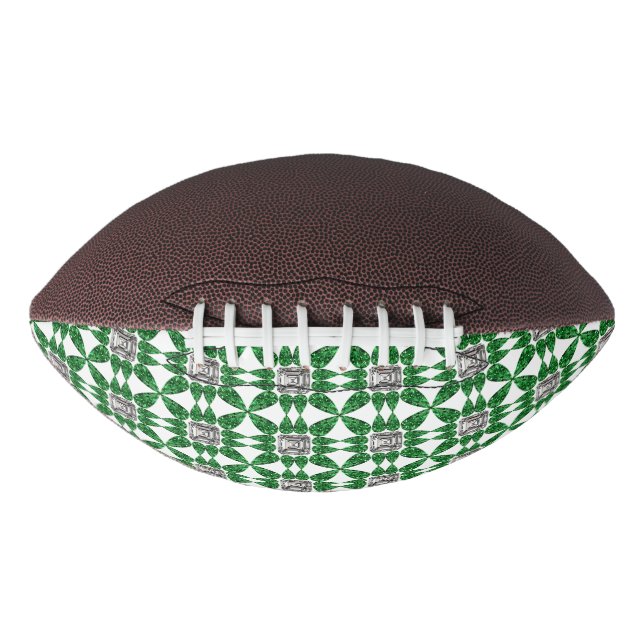 Ballon De Foot Motif vert (Devant)