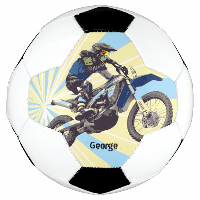 Ballon De Foot Motocross (Devant)