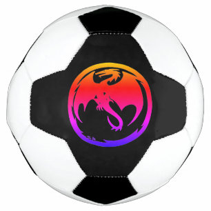 Ballon De Foot Neon Dragon