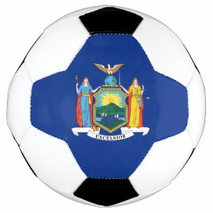 Ballon De Foot New York : The Empire State, Home Big Apple Flag