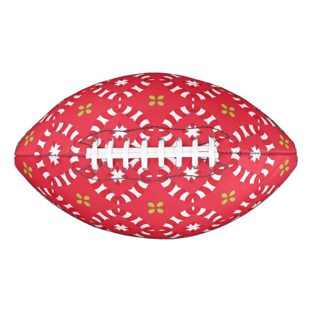 Ballon De Foot Noël Charme Motif 04 - (Devant)