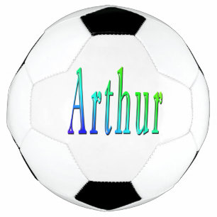 Ballon De Foot Nom Arthur Coloré, Soccerball