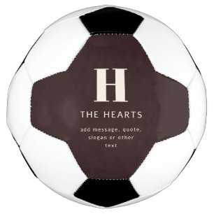 Ballon De Foot Nom de famille ou nom d'entreprise modifiable