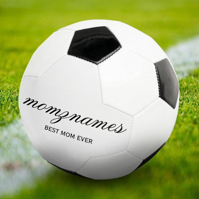 Ballon De Foot Nom de la calligraphie personnalisée de la meilleu (Créateur téléchargé)