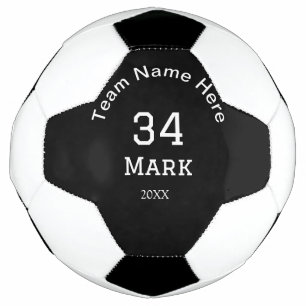 Ballon De Foot nom de l'équipe ajouter nom du joueur date sports