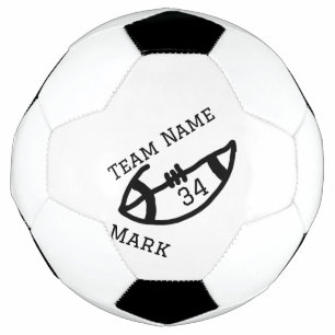 Ballon De Foot nom de l'équipe ajouter nom du joueur date sports