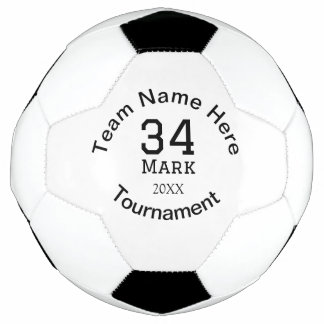 Ballon De Foot Nom de l'équipe ici ajouter nom tournoi année text