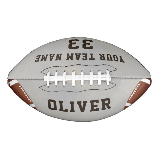 Ballon De Foot Nom de l'équipe moderne Nom du joueur Numéro du jo (Devant)