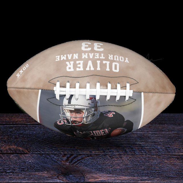 Ballon De Foot Nom du joueur moderne Numéro d'équipe Photo (Créateur téléchargé)