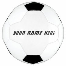 Nom personnalisé Boule de football personnalisée p