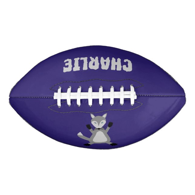 Ballon De Foot Nom personnalisé déplaisant Halloween Wolf (Devant)