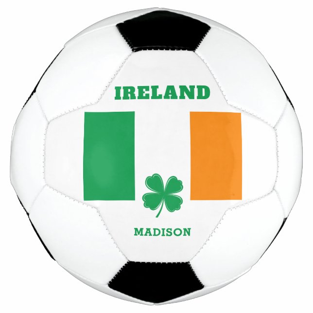 Ballon De Foot Nom personnalisé Irlande (Devant)