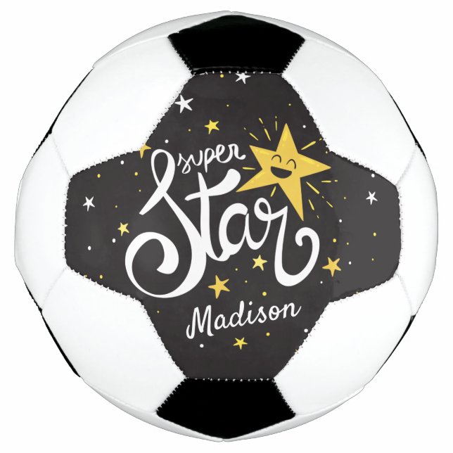 Ballon De Foot Nom personnalisé Superstar (Devant)