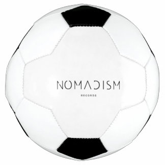 Ballon De Foot Nomadism Records Logo Noir