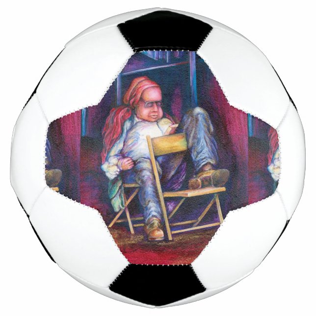 Ballon De Foot Norman préfère dessiner dans son sommeil (Devant)