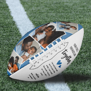 Ballon De Foot Notre 1ère Fête des pères Ensemble ! Collage de ph