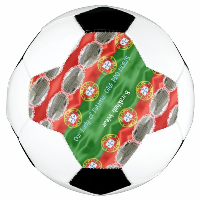 Ballon De Foot Notre-Dame de FATIMA, (Devant)