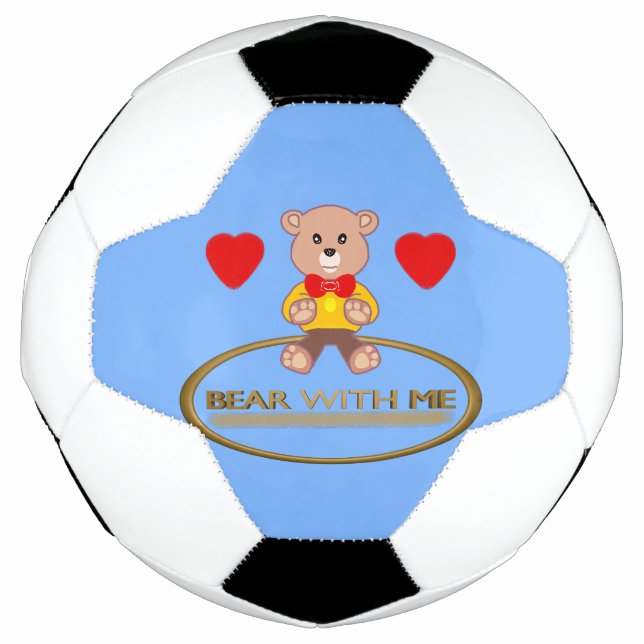 Ballon De Foot Nounours  (Devant)