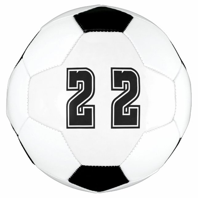 Ballon De Foot numéro 22 (Devant)