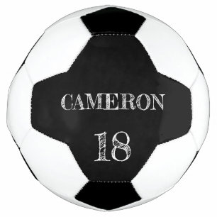 Ballon De Foot Numéro de nom d'athlète simple personnalisé