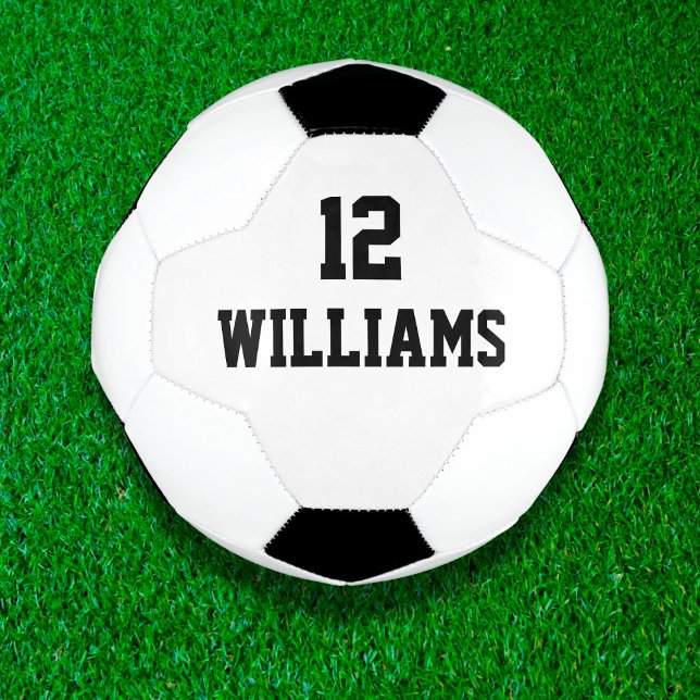 Ballon De Foot Numéro de nom personnalisé (Créateur téléchargé)