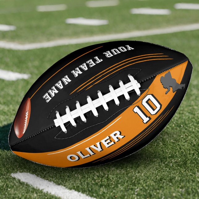 Ballon De Foot Numéro d'équipe du joueur moderne Silhouette (Créateur téléchargé)