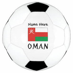 Ballon De Foot Oman Drapeau omanais Nom personnalisé 